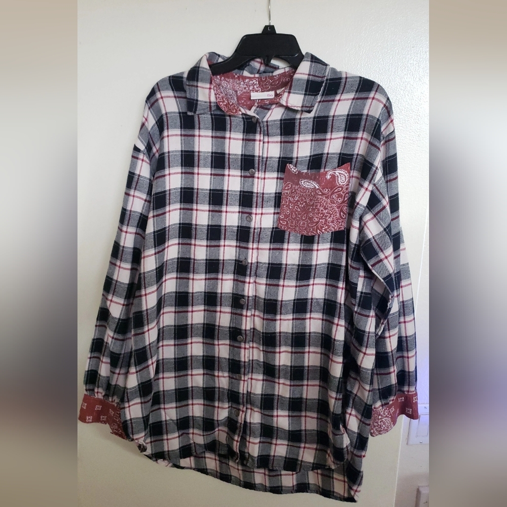 Womans long Flannel